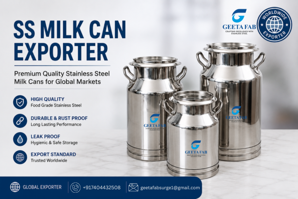 SS Milk Can Exporter